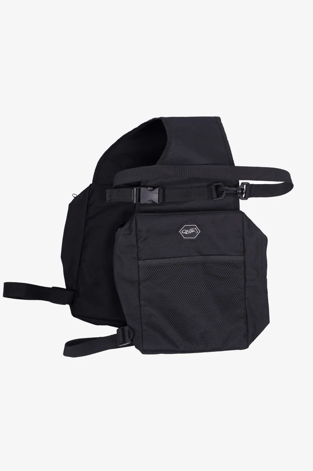 QHP Qhp|Ryktväskor & Ryktborstar-Sadelväska Svart