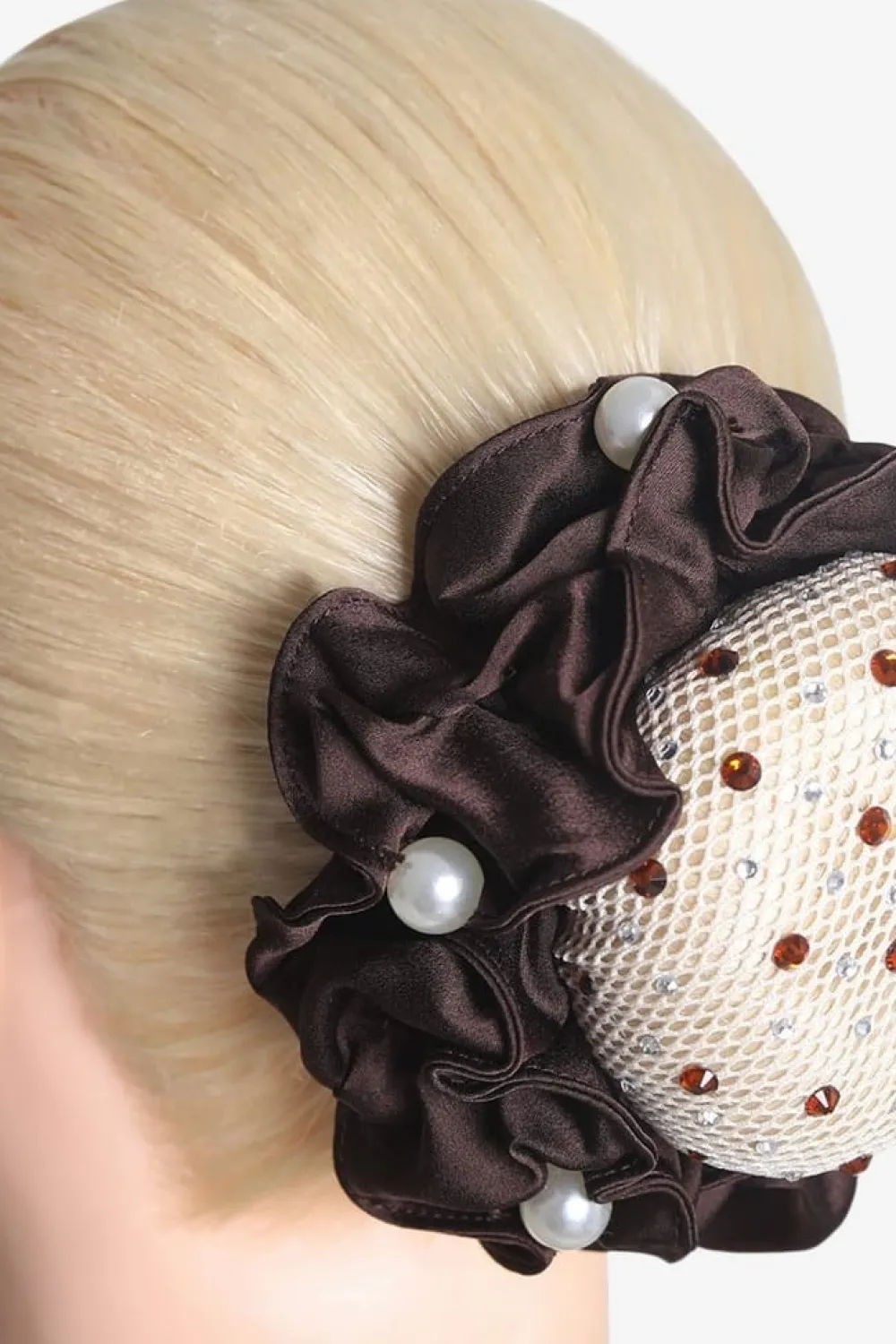SD Design Hårnät & Donuts|Sd Design-Satin Pearl Scrunchie