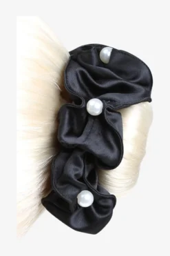 SD Design Hårnät & Donuts|Sd Design-Satin Pearl Scrunchie
