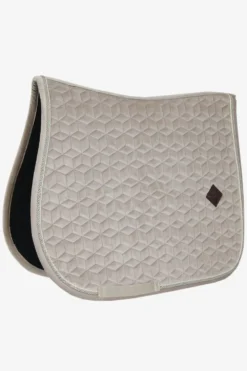 Kentucky Horsewear Kentucky Horsewear|Schabrak & Huvor-Schabrak Basic Velvet Beige