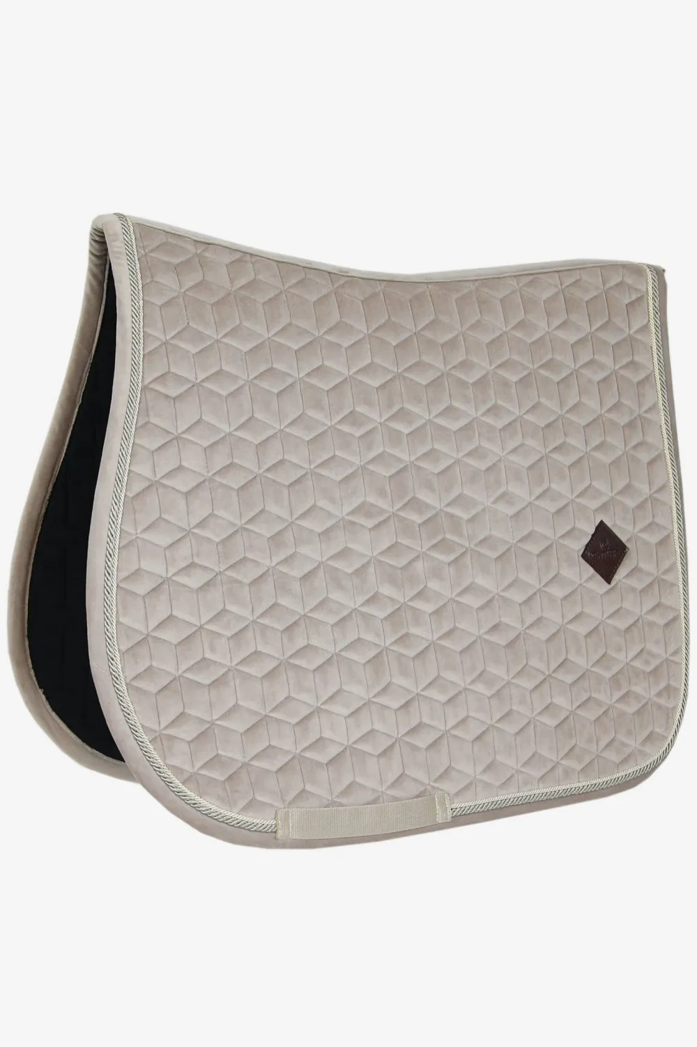 Kentucky Horsewear Kentucky Horsewear|Schabrak & Huvor-Schabrak Basic Velvet Beige