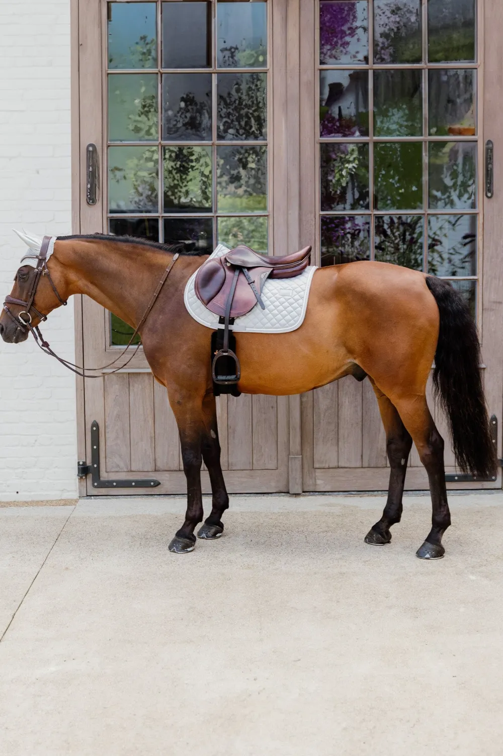 Kentucky Horsewear Kentucky Horsewear|Schabrak & Huvor-Schabrak Diamond Rope Grå