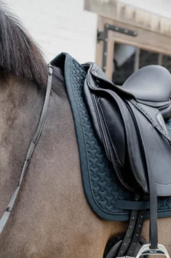 Kentucky Horsewear Kentucky Horsewear|Schabrak & Huvor-Schabrak 3D Logo Pine Green