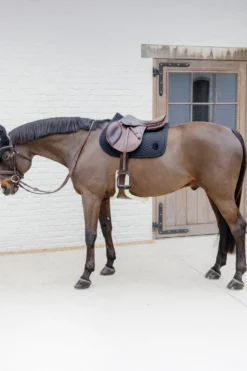 Kentucky Horsewear Kentucky Horsewear|Schabrak & Huvor-Schabrak 3D Logo Svart