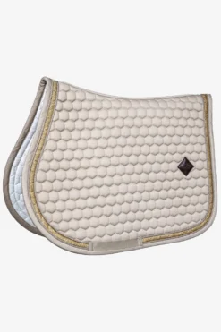 Kentucky Horsewear Kentucky Horsewear|Schabrak & Huvor-Schabrak Glitterband Beige
