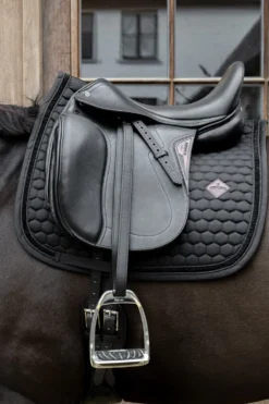 Kentucky Horsewear Kentucky Horsewear|Schabrak & Huvor-Schabrak Glitterband Svart