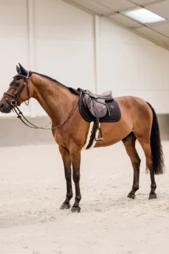 Kentucky Horsewear Kentucky Horsewear|Schabrak & Huvor-Schabrak Glitter Rope Svart