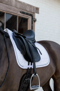 Kentucky Horsewear Kentucky Horsewear|Schabrak & Huvor-Schabrak Glitter Rope Vit/Vit