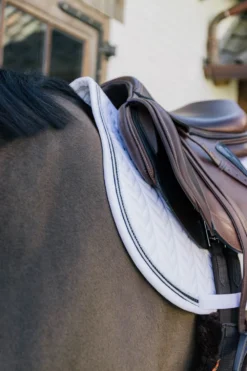 Kentucky Horsewear Kentucky Horsewear|Schabrak & Huvor-Schabrak Metal Chain Vit