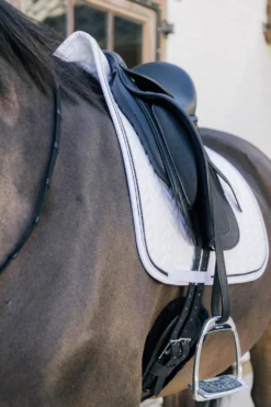 Kentucky Horsewear Kentucky Horsewear|Schabrak & Huvor-Schabrak Metal Chain Vit