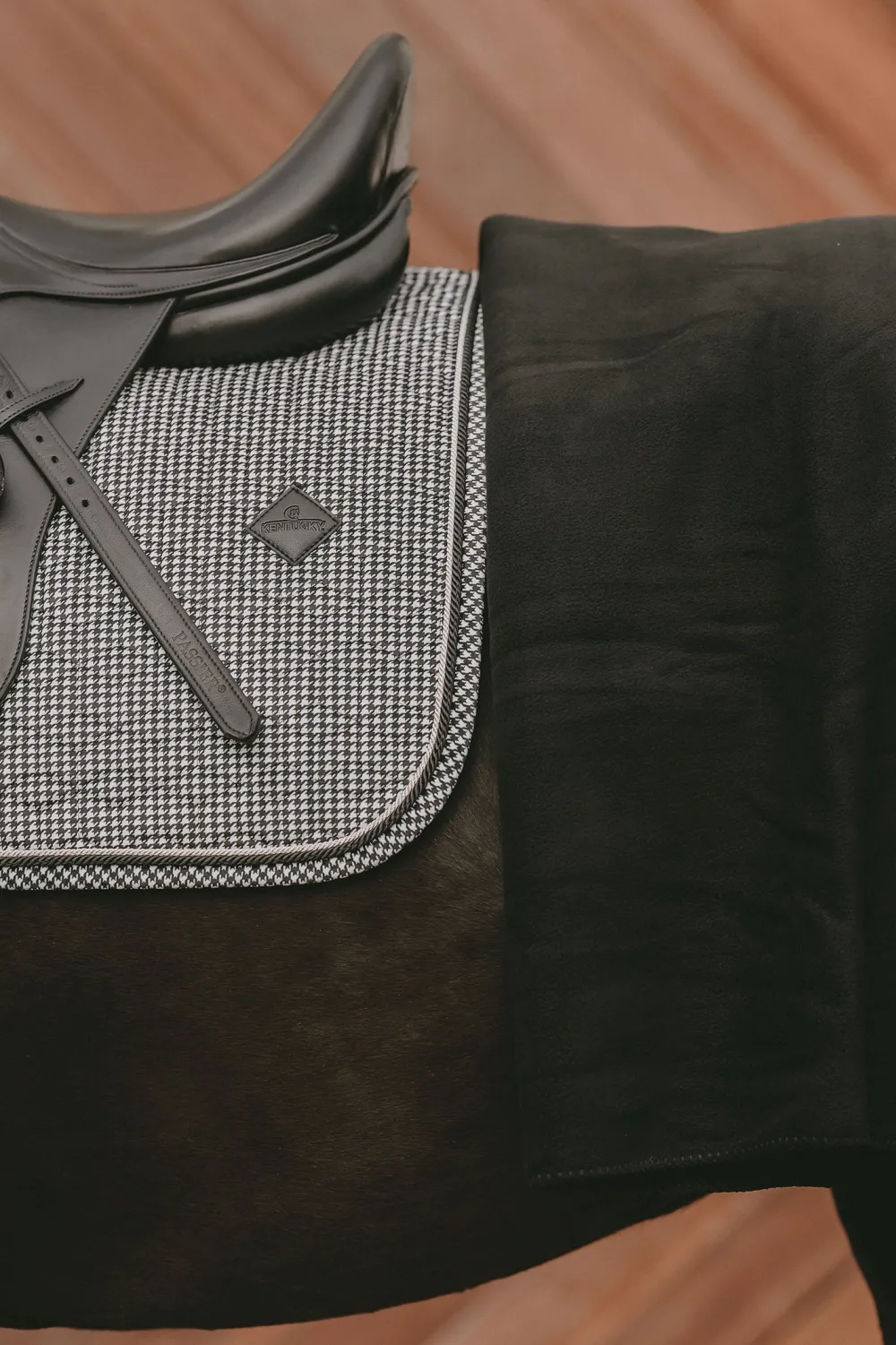 Kentucky Horsewear Kentucky Horsewear|Schabrak & Huvor-Schabrak Pied-De-Poule Brun