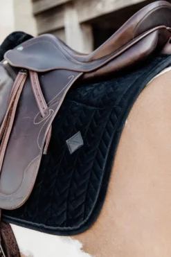 Kentucky Horsewear Schabrak & Huvor-Schabrak Skin Friendly Velvet Svart