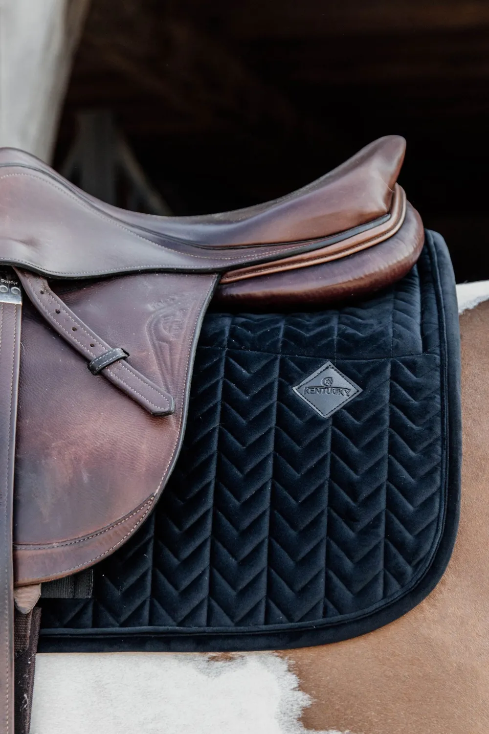Kentucky Horsewear Schabrak & Huvor-Schabrak Skin Friendly Velvet Svart