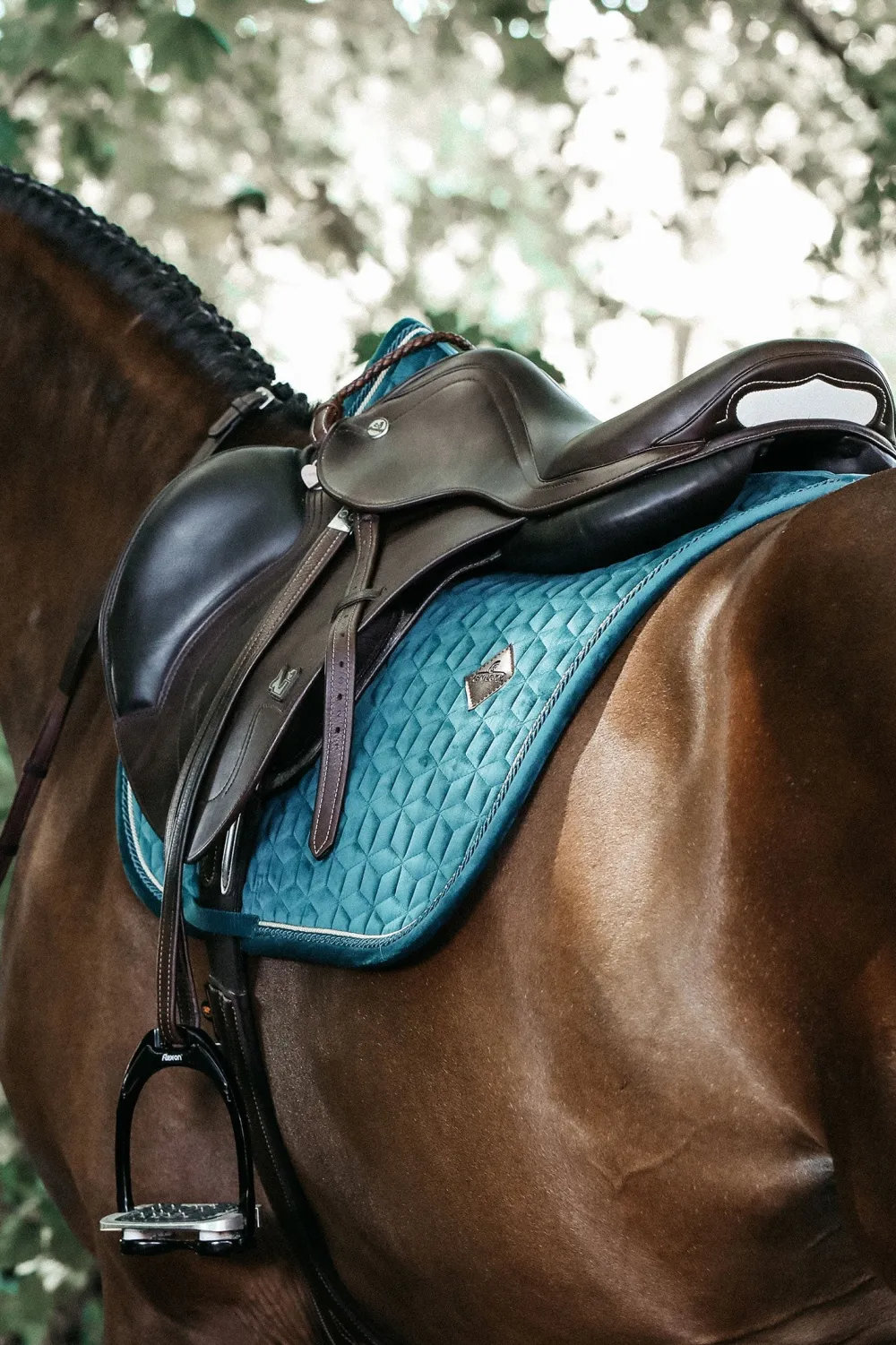 Kentucky Horsewear Kentucky Horsewear|Schabrak & Huvor-Schabrak Velvet Emerald