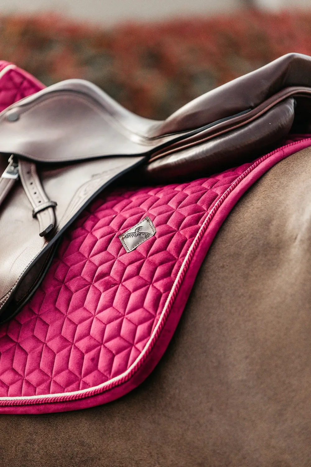 Kentucky Horsewear Kentucky Horsewear|Schabrak & Huvor-Schabrak Velvet Fuchsia