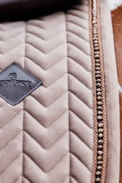 Kentucky Horsewear Kentucky Horsewear|Schabrak & Huvor-Schabrak Velvet Pearls Beige