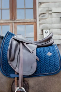 Kentucky Horsewear Kentucky Horsewear|Schabrak & Huvor-Schabrak Velvet Pearls Navy