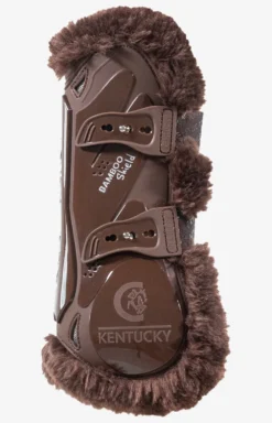 Kentucky Horsewear Kentucky Horsewear-Senskydd Baboo Fårskinn Brun/Brun
