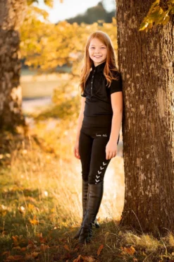 Horselife Horselife-Shortchaps Protec Junior Brun