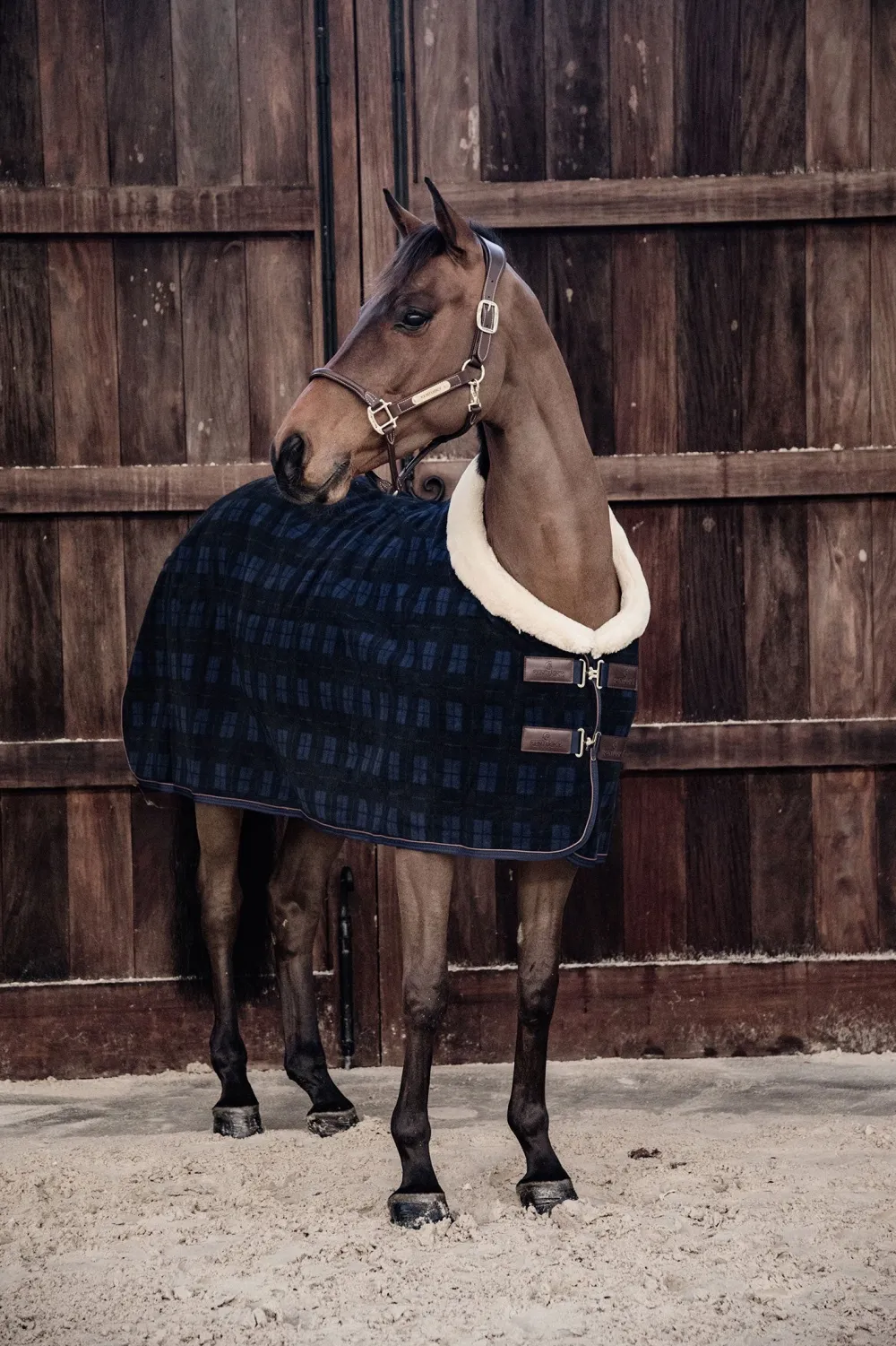 Kentucky Horsewear Kentucky Horsewear-Show Heavy Fleecetäcke Rutig