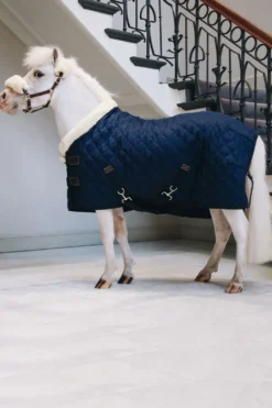 Kentucky Horsewear Hästtäcken & Flughuvor-Show Rug Tiny Kollektion Navy