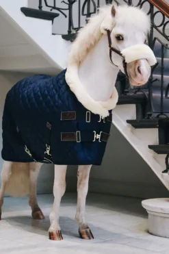 Kentucky Horsewear Hästtäcken & Flughuvor-Show Rug Tiny Kollektion Navy