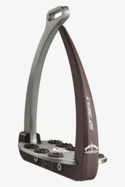 Veredus Veredus|Stigbyglar & Stigläder-Säkerhetsstigbygel Steel1 Vita Brun/Silver