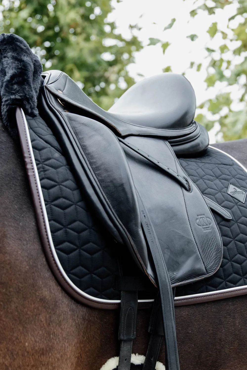 Kentucky Horsewear Kentucky Horsewear|Schabrak & Huvor-Skin Friendly Schabrak Svart