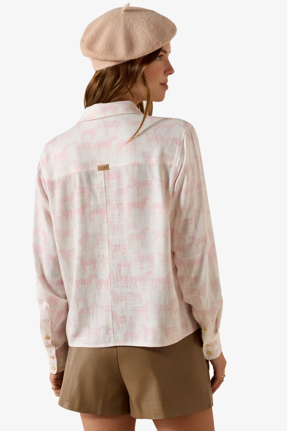 Ariat Ariat|Tröjor & Toppar-kjorta Rudford Icy Pink Hore