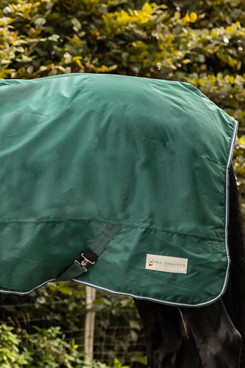 Waldhausen Hästtäcken & Flughuvor-Skrittmaskinstäcke 100g Fir Green