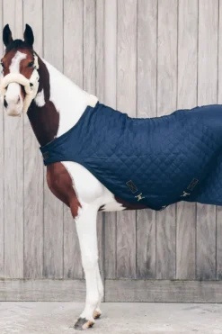Kentucky Horsewear Hästtäcken & Flughuvor-Skrittmaskinstäcke 160g Navy