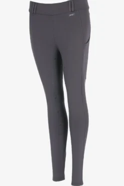 Schockemöhle Schockemöhle|Ridbyxor & Tights-SPDorina Vintertights Full Grip Dusty Chocolate