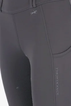 Schockemöhle Schockemöhle|Ridbyxor & Tights-SPDorina Vintertights Full Grip Dusty Chocolate