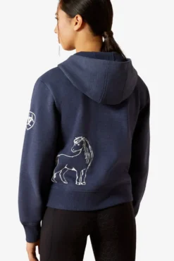 Barn Ariat Ariat|Tröjor & Toppar-Spiffy Junior Hoodtröja Navy
