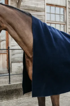 Kentucky Horsewear Hästtäcken & Flughuvor|Kentucky Horsewear-Square Fleecefilt 140*160 Navy