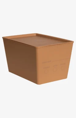 Grooming Deluxe Grooming Deluxe|Utfodring & Hinkar-Stallpaket Foderlådor M Lock 3-Pack Beige 7L