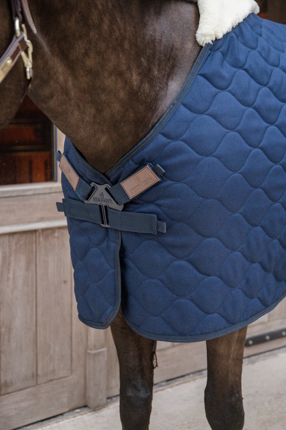 Kentucky Horsewear Kentucky Horsewear-Stalltäcke Comfort 100g Navy