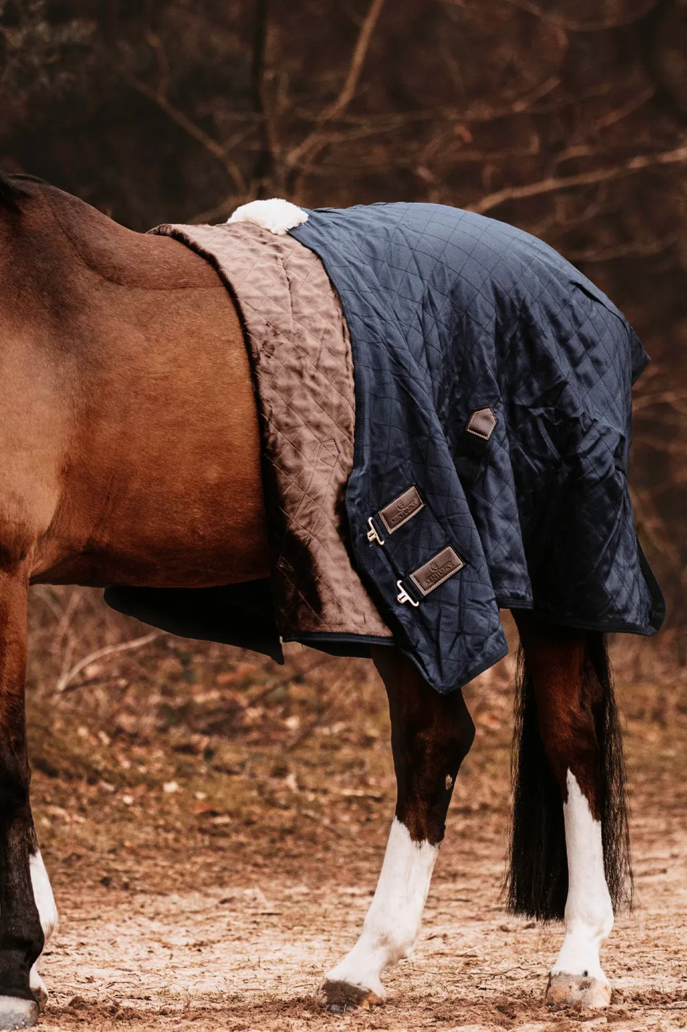 Kentucky Horsewear Hästtäcken & Flughuvor|Kentucky Horsewear-Stalltäcke 0g Navy