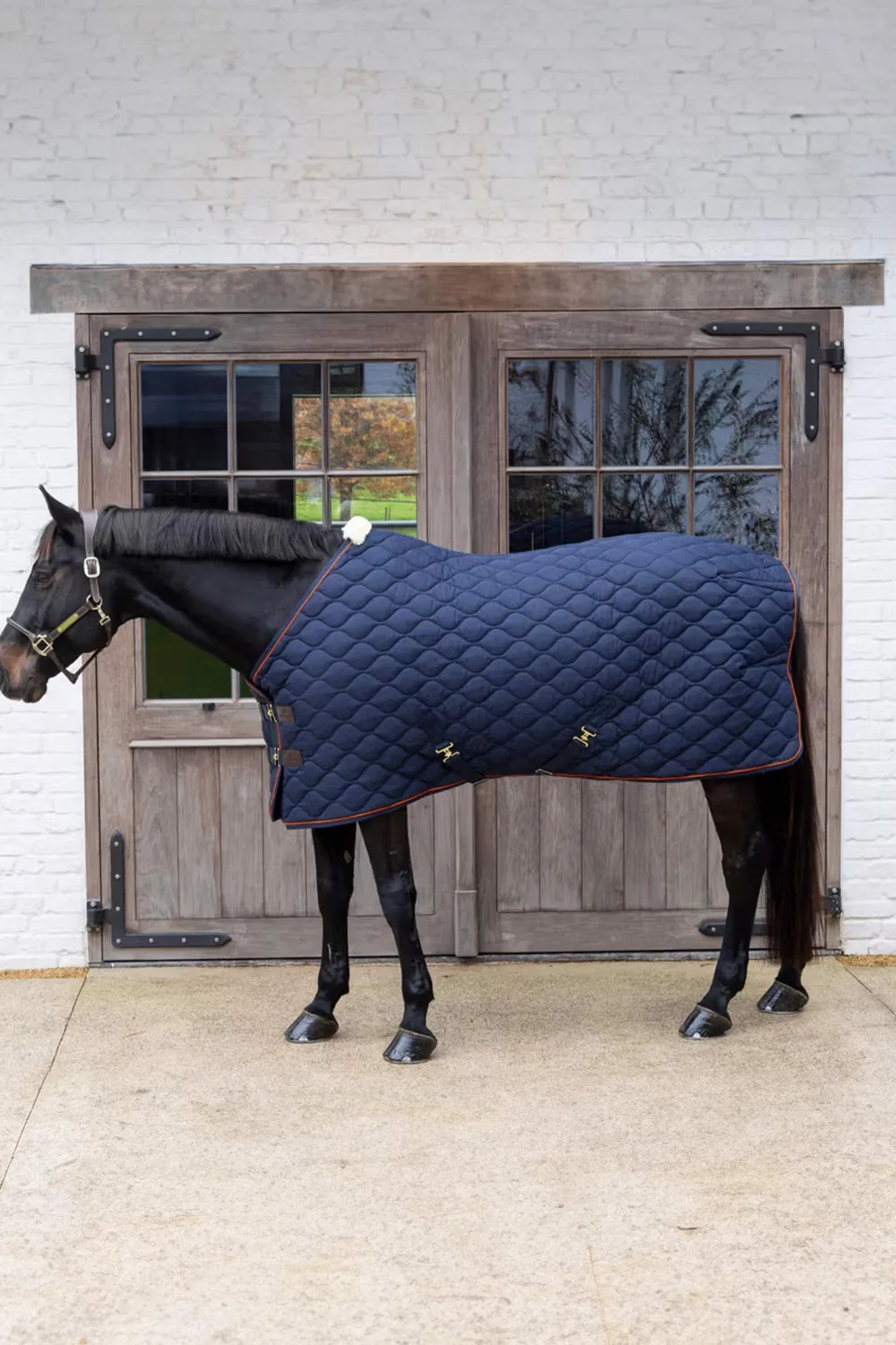 Kentucky Horsewear Hästtäcken & Flughuvor|Kentucky Horsewear-Stalltäcke g Wave Navy