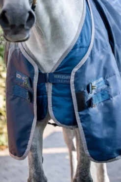 Horseware Hästtäcken & Flughuvor|Horseware-Stalltäcke Ionic 50g Navy