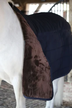 Kentucky Horsewear Hästtäcken & Flughuvor-Stalltäcke Skin Friendly 150g Navy