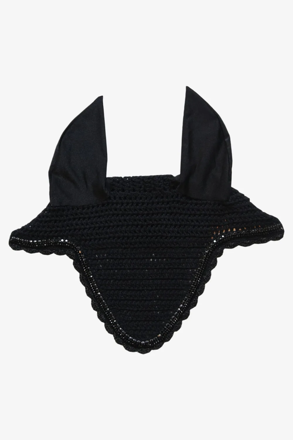 Kentucky Horsewear Schabrak & Huvor-Stone & Pearl Lång Huva Svart