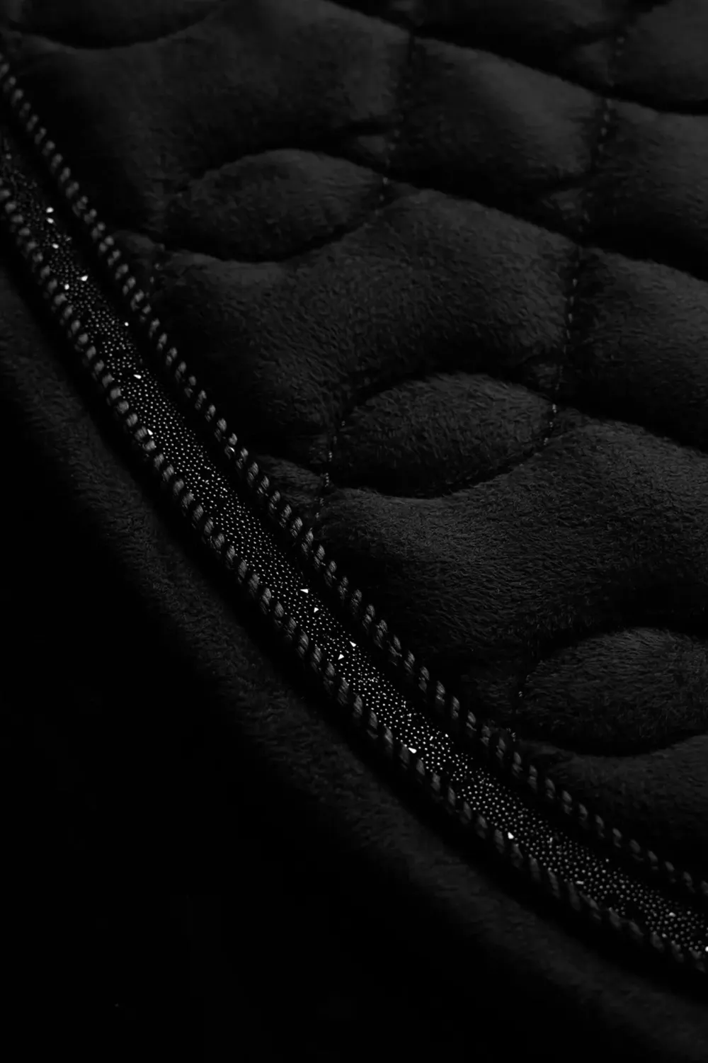 LeMieux Schabrak & Huvor|Lemieux-Suede Crysta Dressyrschabrak Svart