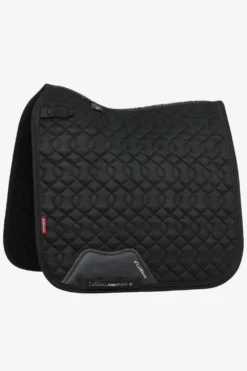 LeMieux Schabrak & Huvor|Lemieux-Suede Crysta Dressyrschabrak Svart