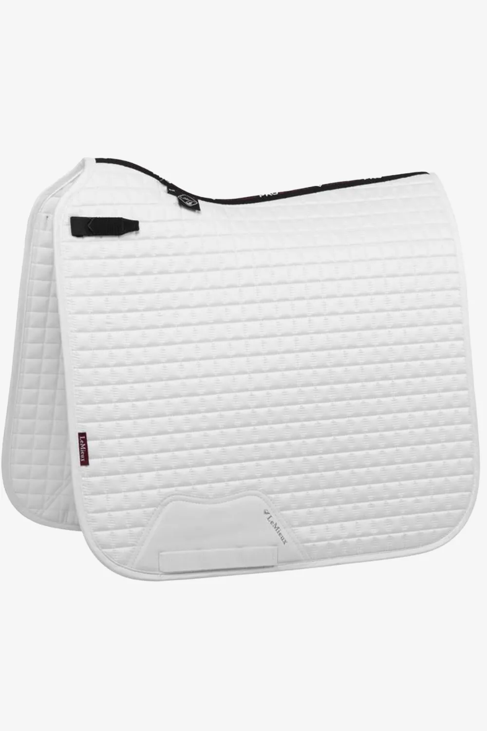 LeMieux Lemieux-Suede Dressyrschabrak Vit