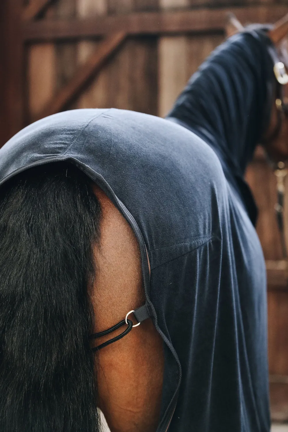 Kentucky Horsewear Hästtäcken & Flughuvor-Svettäcke Handduk Svart