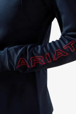 Ariat Ariat|Tröjor & Toppar-Tea EQ tröja 1/2 zip Navy