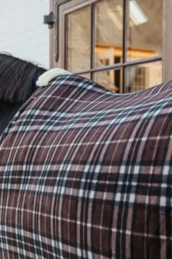 Kentucky Horsewear Hästtäcken & Flughuvor|Kentucky Horsewear-Tjockt Fleecetäcke Brun