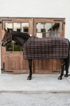 Kentucky Horsewear Hästtäcken & Flughuvor|Kentucky Horsewear-Tjockt Fleecetäcke Brun