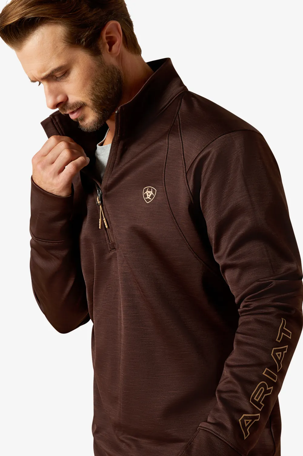 Ariat Ariat-Tröja Team EQ Herr 1/2 Zip Java